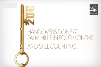 200 Handovers done in 4 months at Emaar Palm Hills in Gurgaon